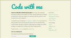 Desktop Screenshot of codewithme.us